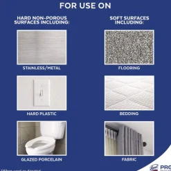 Clearance 1.5 oz Aerosol To Go Disinfectant Spray - Crisp Linen Scent (12/Carton) Cleaning & Janitorial Supplies