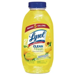 Discount 10.75 oz. Bottle Clean and Fresh Multi-Surface Disinfectant Cleaner - Sparkling Lemon and Sunflower Essence (20/Carton) Cleaning & Janitorial Supplies