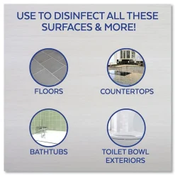 Discount 10.75 oz. Bottle Clean and Fresh Multi-Surface Disinfectant Cleaner - Sparkling Lemon and Sunflower Essence (20/Carton) Cleaning & Janitorial Supplies