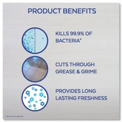 Discount 10.75 oz. Bottle Clean and Fresh Multi-Surface Disinfectant Cleaner - Sparkling Lemon and Sunflower Essence (20/Carton) Cleaning & Janitorial Supplies