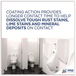 Online 24 oz. Lime & Rust Toilet Bowl Cleaner - Atlantic Fresh (9/Carton) Cleaning & Janitorial Supplies