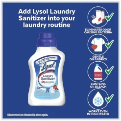 Sale 90 oz Liquid Laundry Sanitizer - Crisp Linen (4/Carton) Cleaning & Janitorial Supplies