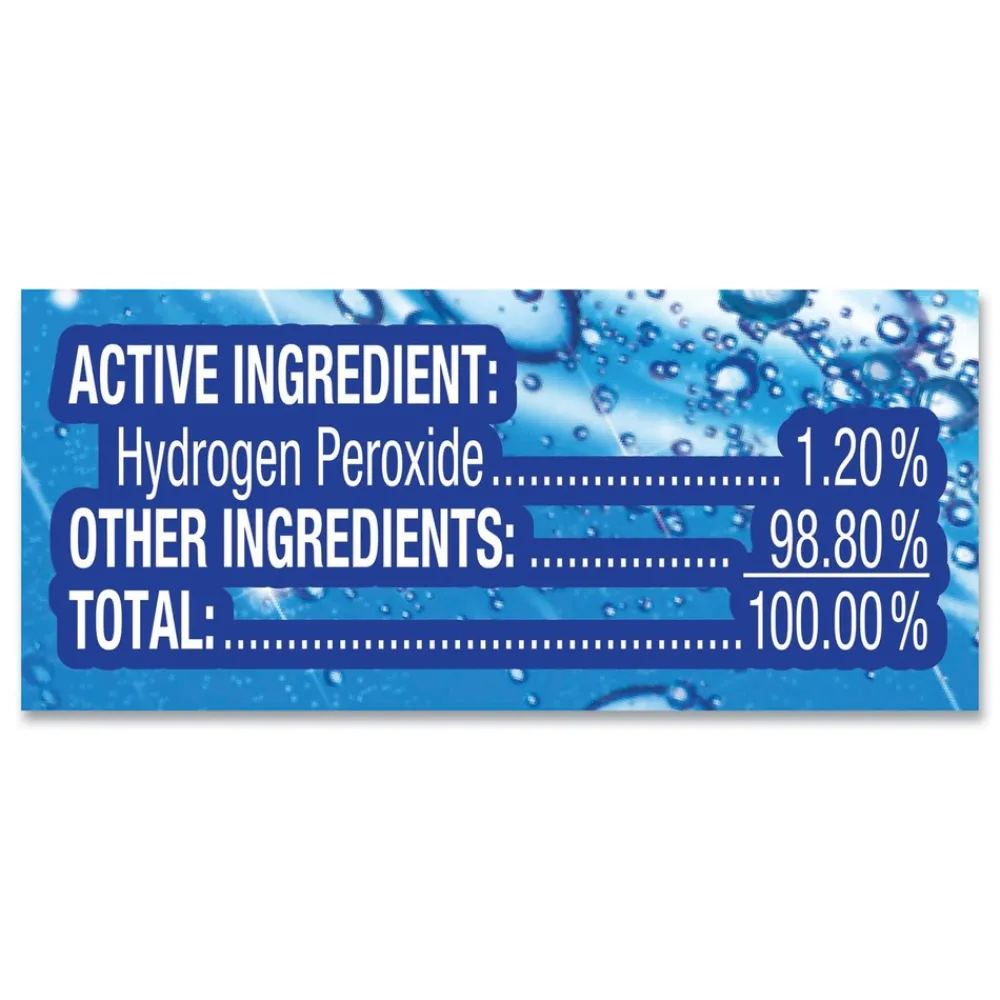 Hot 24 oz. Toilet Bowl Cleaner with Hydrogen Peroxide - Ocean Fresh Scent Cleaning & Janitorial Supplies