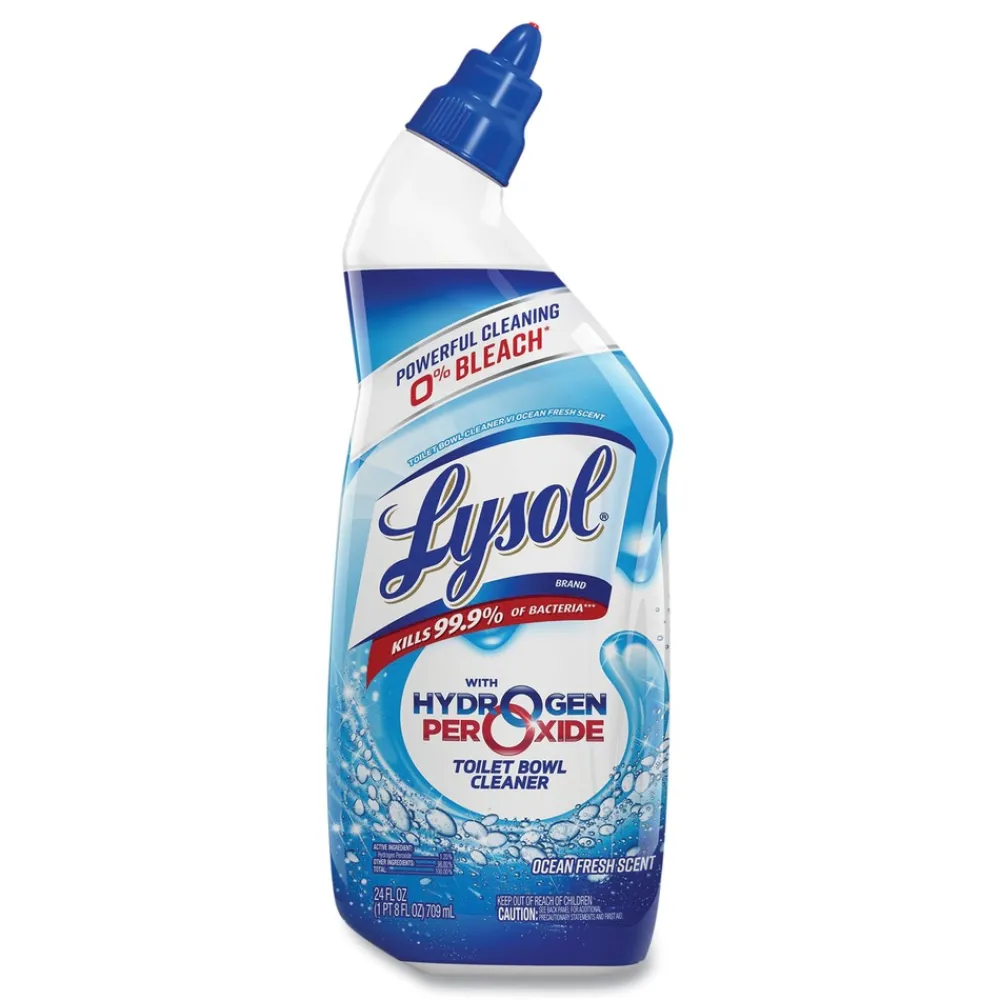 Discount 24 oz Toilet Bowl Cleaner with Hydrogen Peroxide - Ocean Fresh Scent (9/Carton) Cleaning & Janitorial Supplies