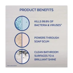 Sale Power 22 oz. Trigger Spray Bottle Liquid Disinfectant Bathroom Foamer - Unscented (6/Carton) Cleaning & Janitorial Supplies