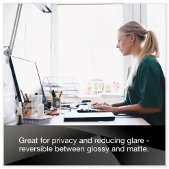 New 16:10 Aspect Ratio Comply Magnetic Attach Privacy Filter for 24 in. Widescreen Flat Panel Monitor Office Electronics & Batteries