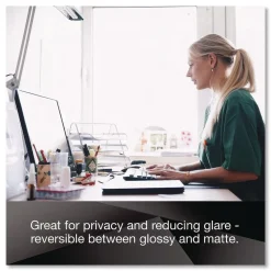 New 16:9 Aspect Ratio Frameless Blackout Privacy Filter for 23 in. Widescreen Flat Panel Monitor Office Accessories