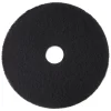 15 in. Diameter Low-Speed High Productivity Floor Pad 7300 - Black (5/Carton) Cleaning & Janitorial Supplies