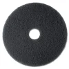 Clearance 17 in. Diameter Low-Speed High Productivity Floor Pads 7300 - Black (5/Carton) Cleaning & Janitorial Supplies