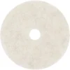 Clearance 20 in. Diameter Ultra High-Speed Natural Blend Floor Burnishing Pads 3300 - White (5/Carton) Cleaning & Janitorial Supplies