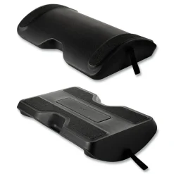 Clearance 19.98 in. x 11.97 in. x 4.2 in. Foot Rest for Standing Desks - Black Office Furniture & Lighting