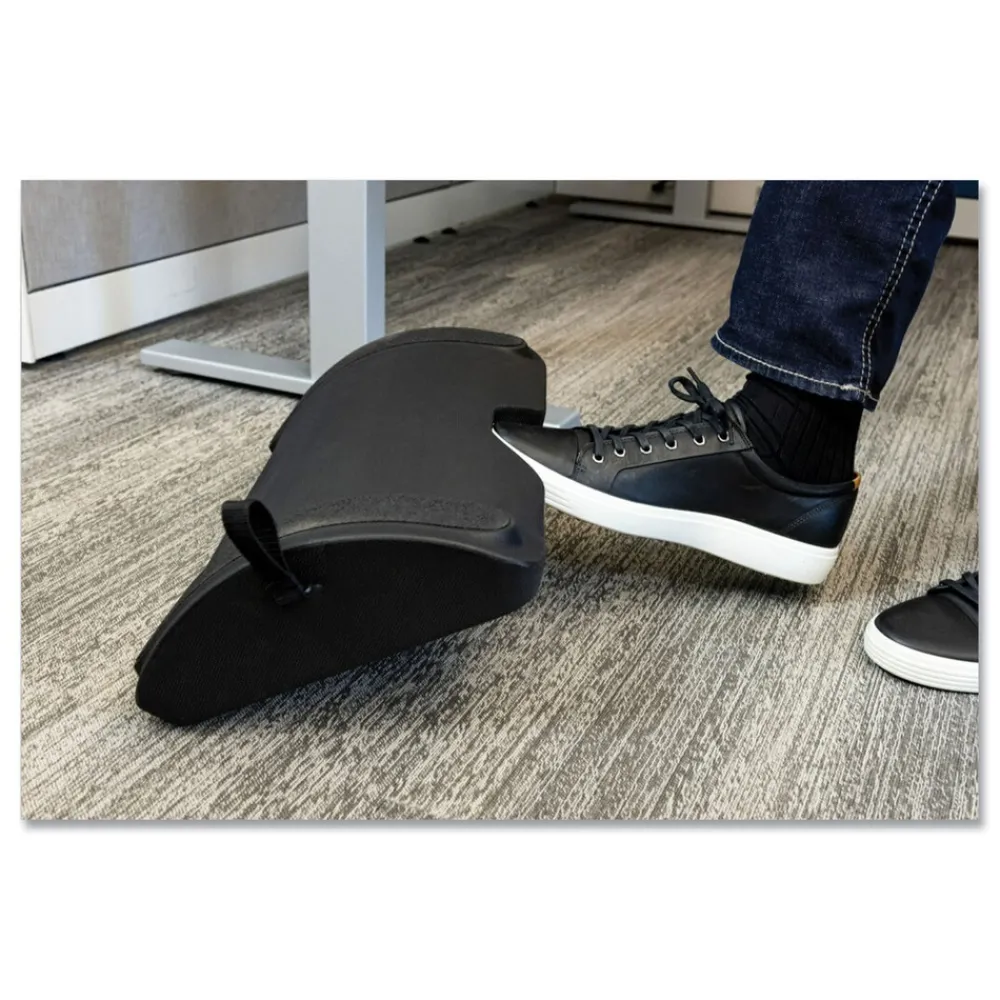Clearance 19.98 in. x 11.97 in. x 4.2 in. Foot Rest for Standing Desks - Black Office Furniture & Lighting