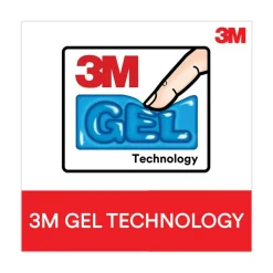 Best 25.5 in. x 10.6 in. Antimicrobial Gel Mouse Pad/Keyboard Wrist Rest Platform - Black/Silver Mouse Pads & Wrist Support