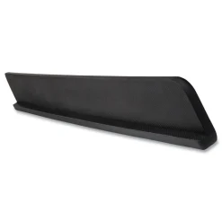 30.13 in. x 3.25 in. Gel Wrist Rest for Standing Desks - Black Mouse Pads & Wrist Support