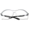 Hot BX Molded-In 2.5plus Diopter Strength Safety Glasses - Silver/Black Frame, Clear Lens Eye Protection