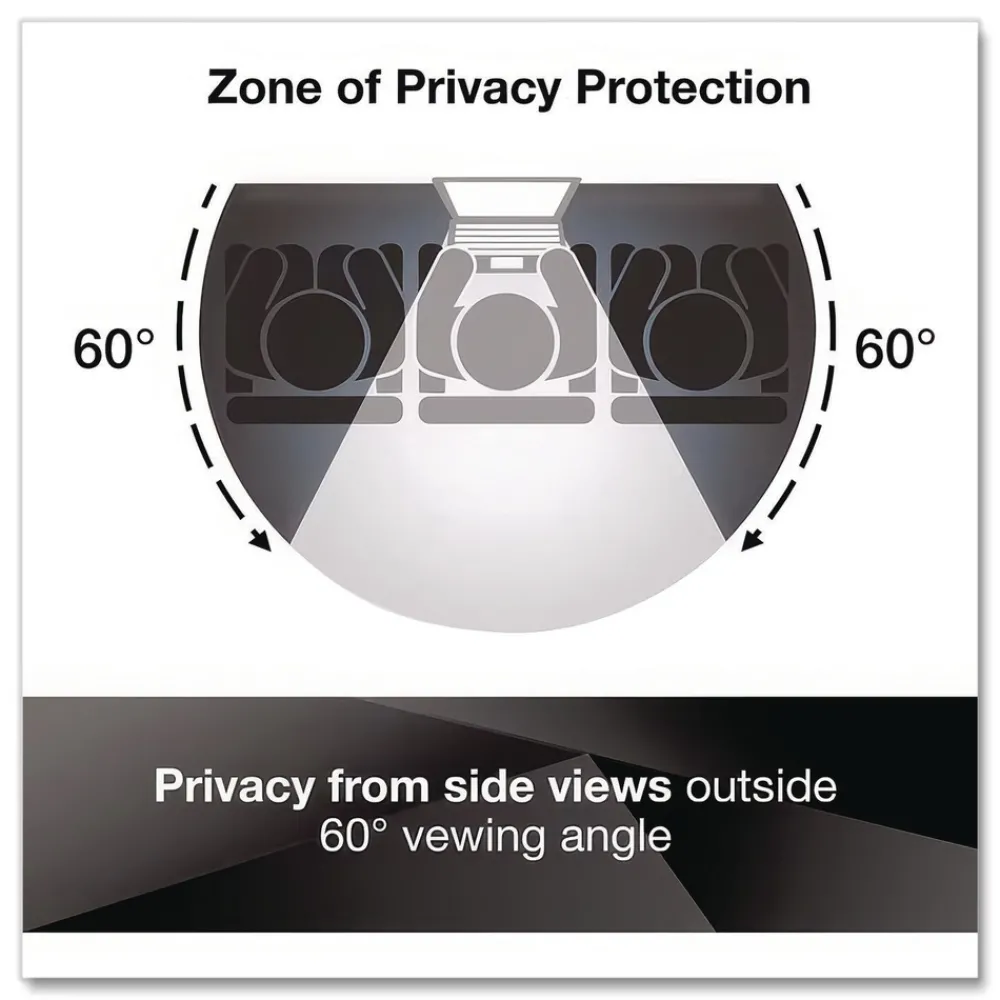 Frameless Blackout Privacy Filter for 17 in. Flat Panel Monitor Office Accessories