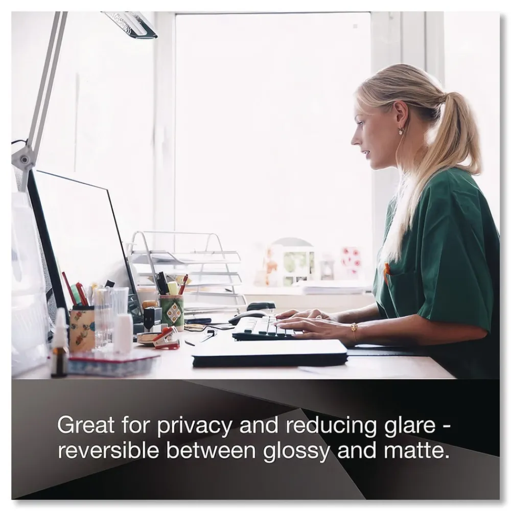 Frameless Blackout Privacy Filter for 17 in. Flat Panel Monitor Office Accessories