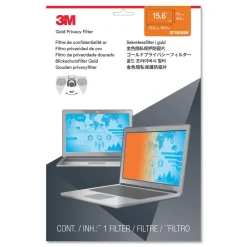 Hot Gold Frameless Privacy Filter for 15.6 in. Widescreen Laptop Office Accessories