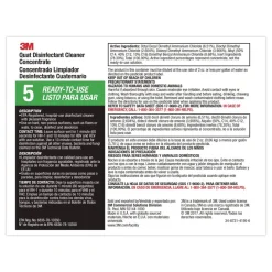 Quat Disinfectant Cleaner Concentrate Pleasant Scent 0.5 Gal Bottle 4/carton Cleaning & Janitorial Supplies