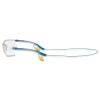 Hot Virtua Plastic Frame Polycarbonate Lens Sport CCS Protective Eyewear - Blue Frame/Clear Lens Eye Protection