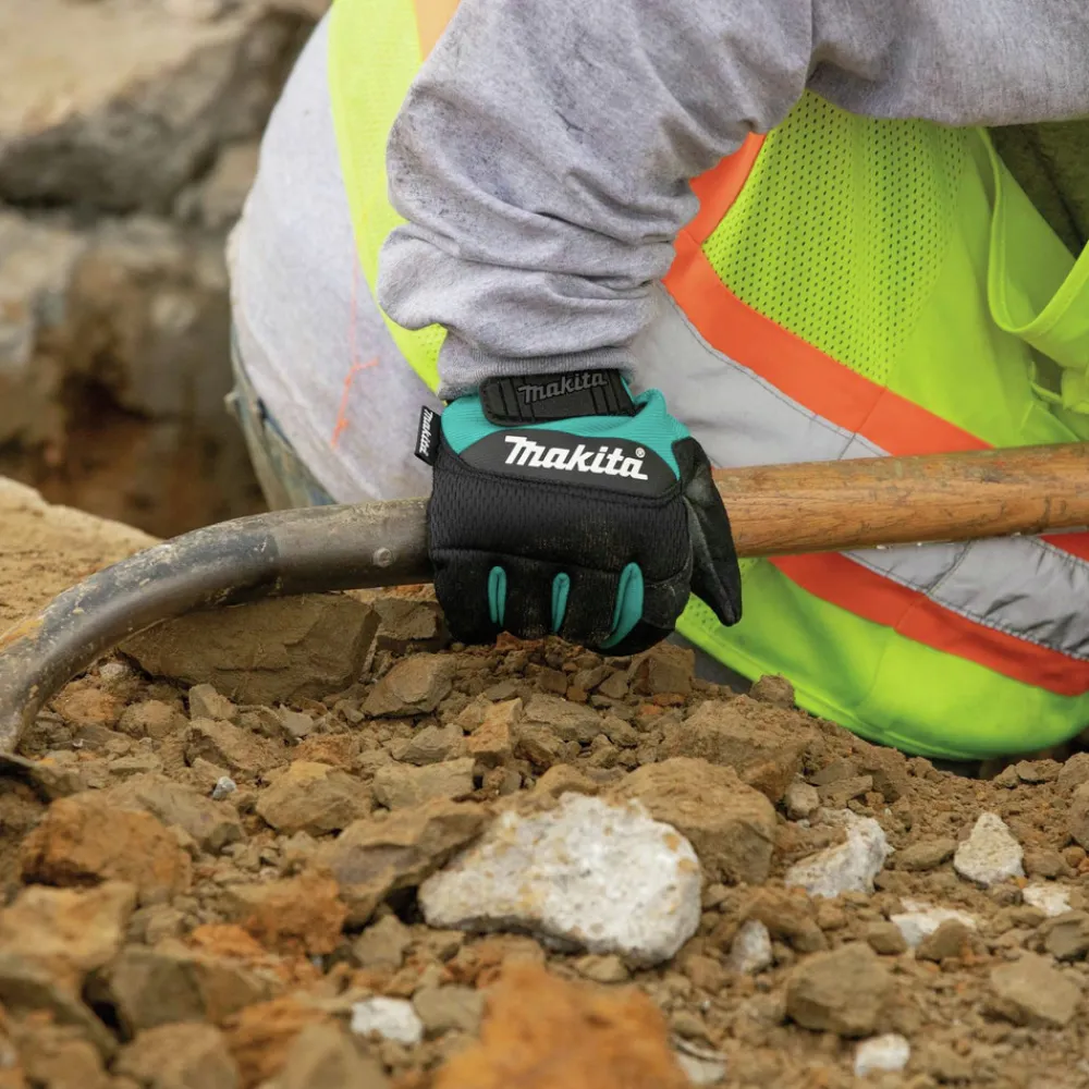 New Genuine Leather-Palm Performance Gloves - Medium Work Gloves