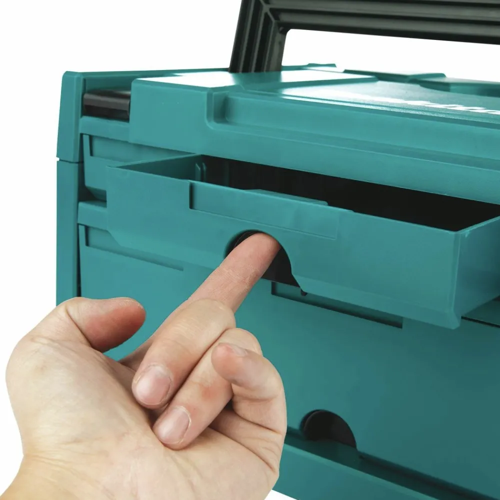 Outlet MAKPAC 8-1/2 in. x 15-1/2 in. x 11-5/8 in. 4 Drawer Interlocking Case Storage Systems