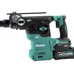 Outlet 40V max XGT 1‑3/16 in. SDS‑Plus Cordless Rotary Hammer Kit with 4 Ah Battery and 4‑1/2 in. / 5 in. Angle Grinder with Electric Brake Virtual Bundle Angle Grinders