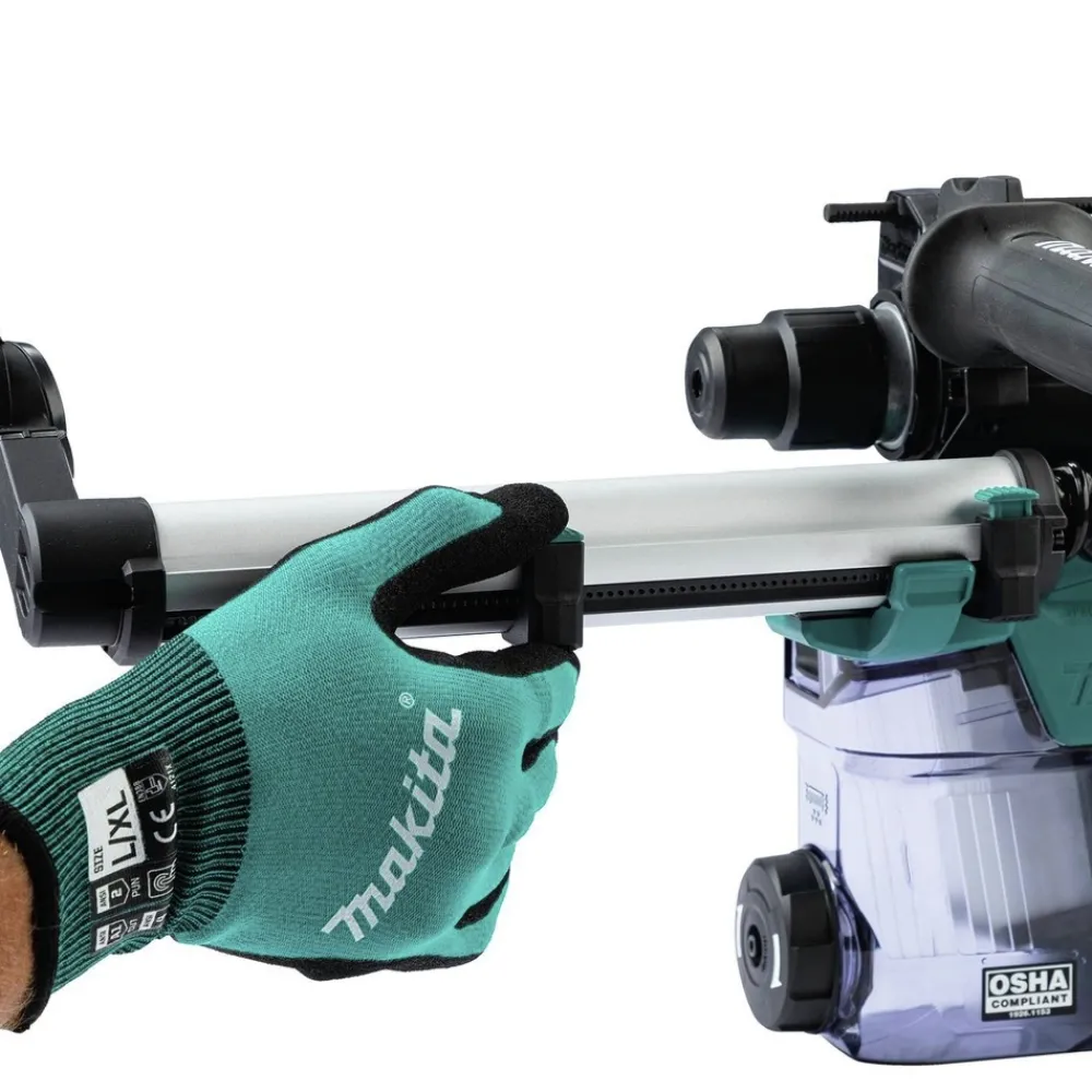 Clearance 40V max XGT 1‑3/16 in. SDS‑Plus Cordless Rotary Hammer Kit with Dust Extractor and 4‑1/2 in. / 5 in. Angle Grinder with Electric Brake Virtual Bundle Angle Grinders