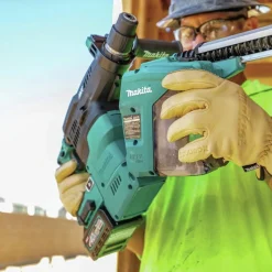 Clearance 40V max XGT 1‑3/16 in. SDS‑Plus Cordless Rotary Hammer Kit with Dust Extractor and 4‑1/2 in. / 5 in. Angle Grinder with Electric Brake Virtual Bundle Angle Grinders