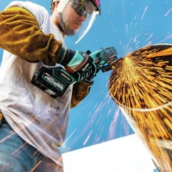 New 40V MAX XGT Brushless Lithium-Ion Cordless 5 in. X-LOCK Paddle Switch Angle Grinder Kit with Electric Brake (4 Ah) Angle Grinders