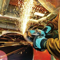 New 40V MAX XGT Brushless Lithium-Ion Cordless 5 in. X-LOCK Paddle Switch Angle Grinder Kit with Electric Brake (4 Ah) Angle Grinders