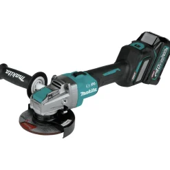 New 40V Max XGT Brushless Lithium-Ion 5 in. Cordless X-LOCK AWS Angle Grinder with Electric Brake Kit (4 Ah) Angle Grinders