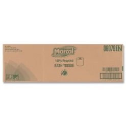 Discount 2 Ply 100% Recycled Septic Safe Bath Tissues - White (48/Carton) Paper & Dispensers