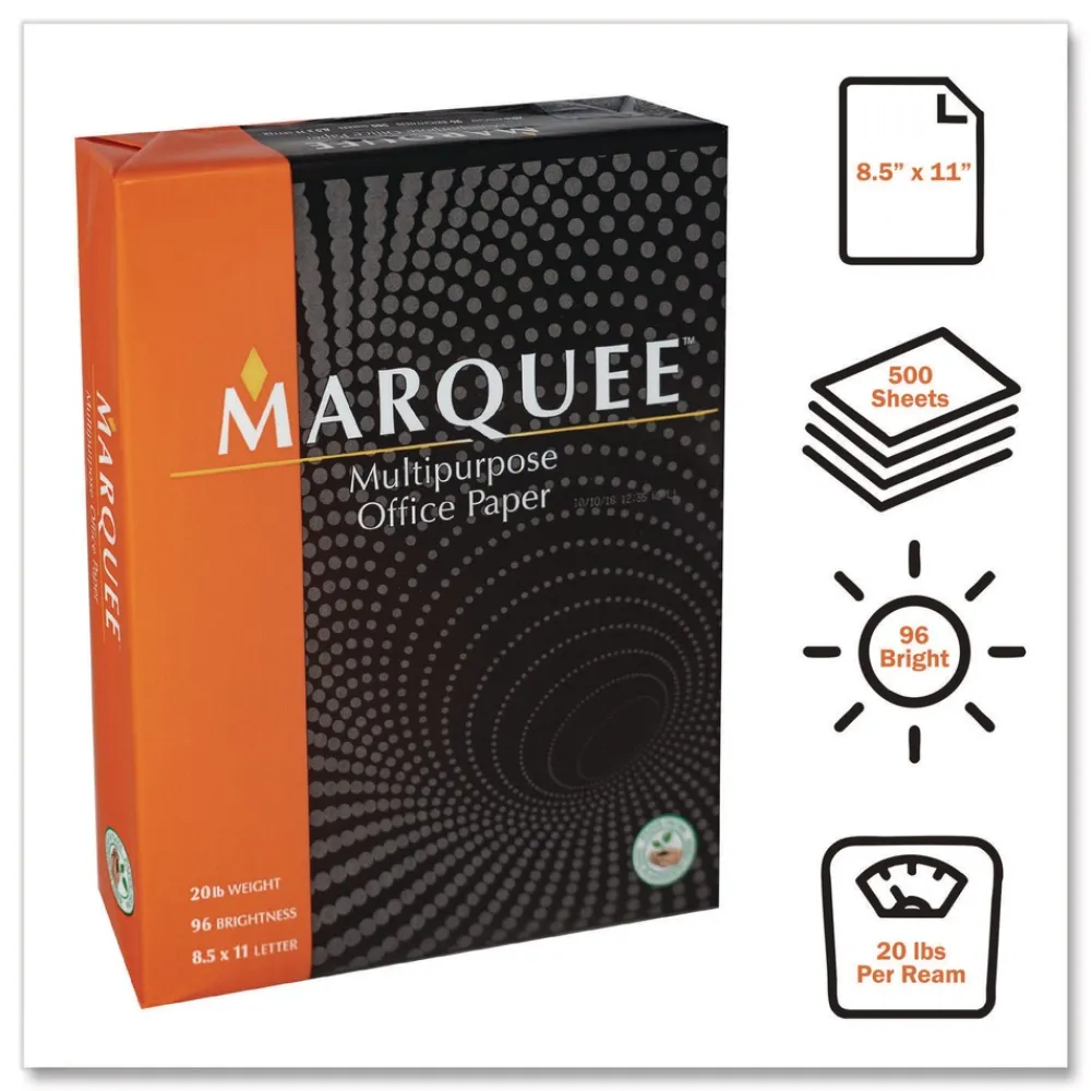 Online 8.5 in. x 11 in. 20 lb Bond Weight Multipurpose Office Paper - White (1-Pallet) Paper & Printables