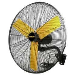 120V 2.5 Amp Variable Speed 24 in. Corded Industrial Wall Mount Fan Fans