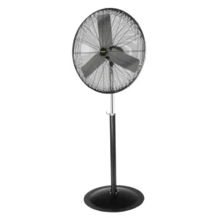 Best 120V 2.5 Amp Variable Speed High Velocity 30 in. Corded Industrial Pedestal Fan Fans