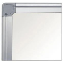 Best 24 in. x 36 in. Aluminum Frame Earth Gold Ultra Magnetic Dry Erase Boards - White Office Presentation Supplies