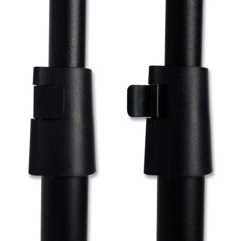 Outlet 15 in. x 11 in. Board 66 in. High Steel Frame Floor Stand Rectangle Sign Holder - White/Black Office Presentation Supplies