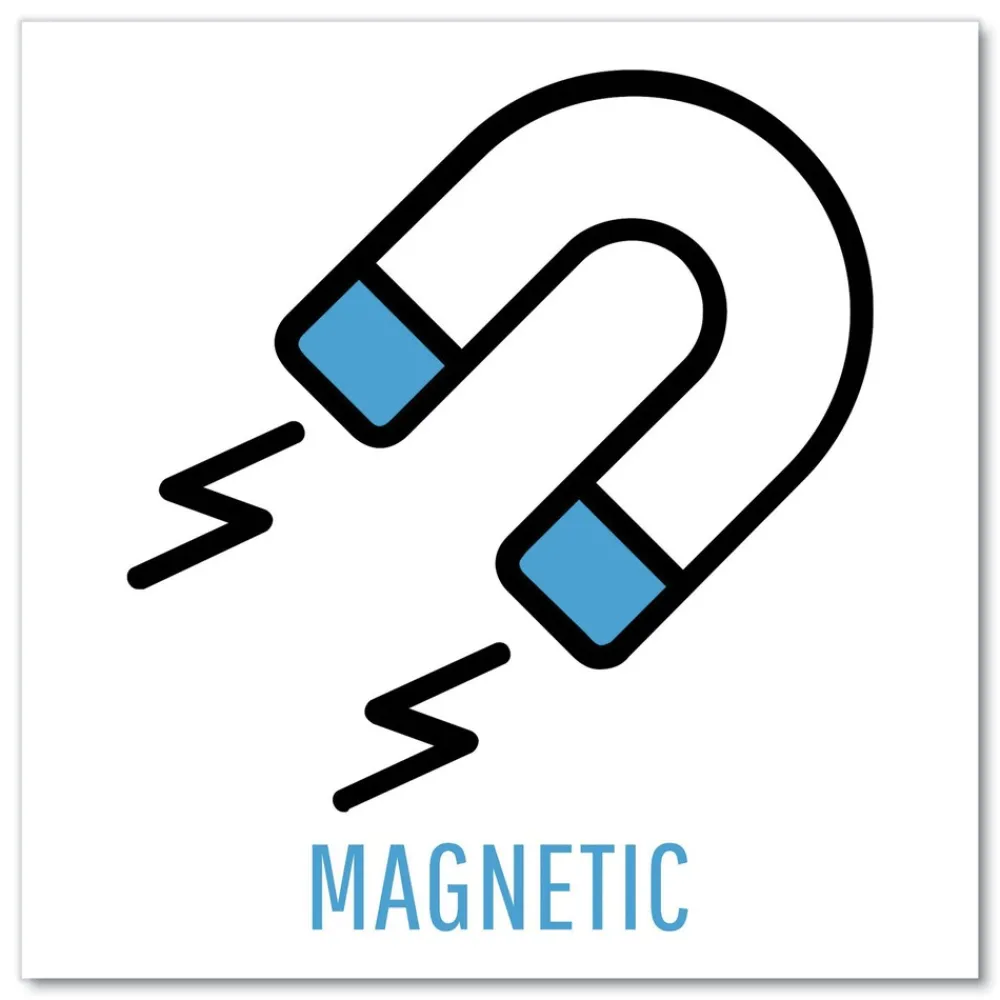 Outlet 15 in. x 11 in. Board 66 in. High Steel Frame Floor Stand Rectangle Sign Holder - White/Black Office Presentation Supplies