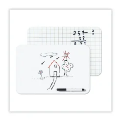 Online 11.88 in. x 8.25 in. Dry Erase Lap Board - White Surface Office Presentation Supplies