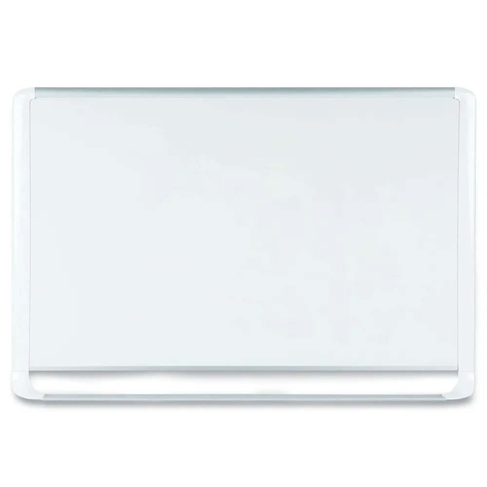 Best 36 in. x 24 in. Gold Ultra Magnetic Dry Erase Boards - White Surface, White Aluminum Frame Office Presentation Supplies