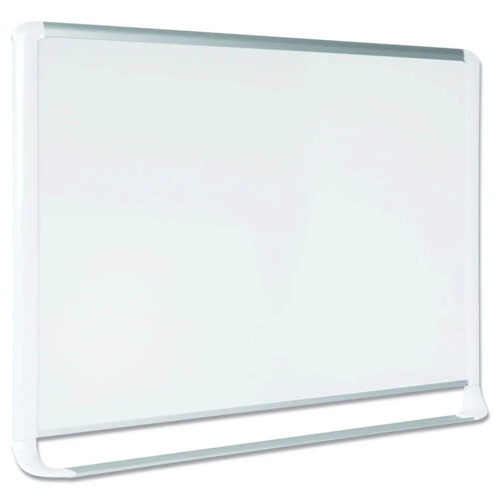 Best 36 in. x 24 in. Gold Ultra Magnetic Dry Erase Boards - White Surface, White Aluminum Frame Office Presentation Supplies