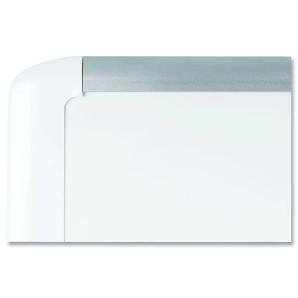 Best 36 in. x 24 in. Gold Ultra Magnetic Dry Erase Boards - White Surface, White Aluminum Frame Office Presentation Supplies