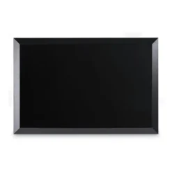 Discount 36 in. x 24 in. Wood Frame Kamashi Wet-Erase Board - Black Office Presentation Supplies