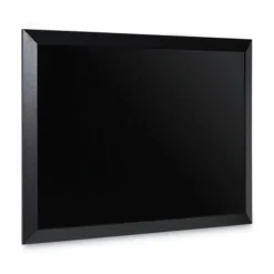 Discount 36 in. x 24 in. Wood Frame Kamashi Wet-Erase Board - Black Office Presentation Supplies
