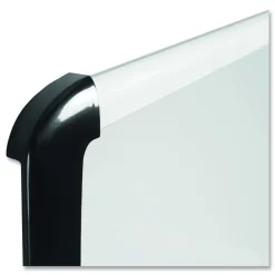 Outlet Gold Ultra 48 in. x 36 in. Aluminum Frame Magnetic Dry Erase Board - White/Black Office Presentation Supplies