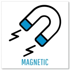 Outlet Gold Ultra 48 in. x 36 in. Aluminum Frame Magnetic Dry Erase Board - White/Black Office Presentation Supplies