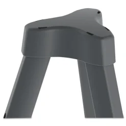 Clearance Quantum Heavy Duty 35.62 in. - 61.22 in. Plastic Display Easel - Black Office Presentation Supplies