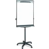 Outlet Tripod Extension Bar 69 in. to 78 in. High Magnetic Dry-Erase Easel - Black/Silver Office Presentation Supplies