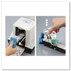 100-Sheet Capacity Professional Heavy Duty Flat Clinch Stapler - Gray Office Staplers & Punches